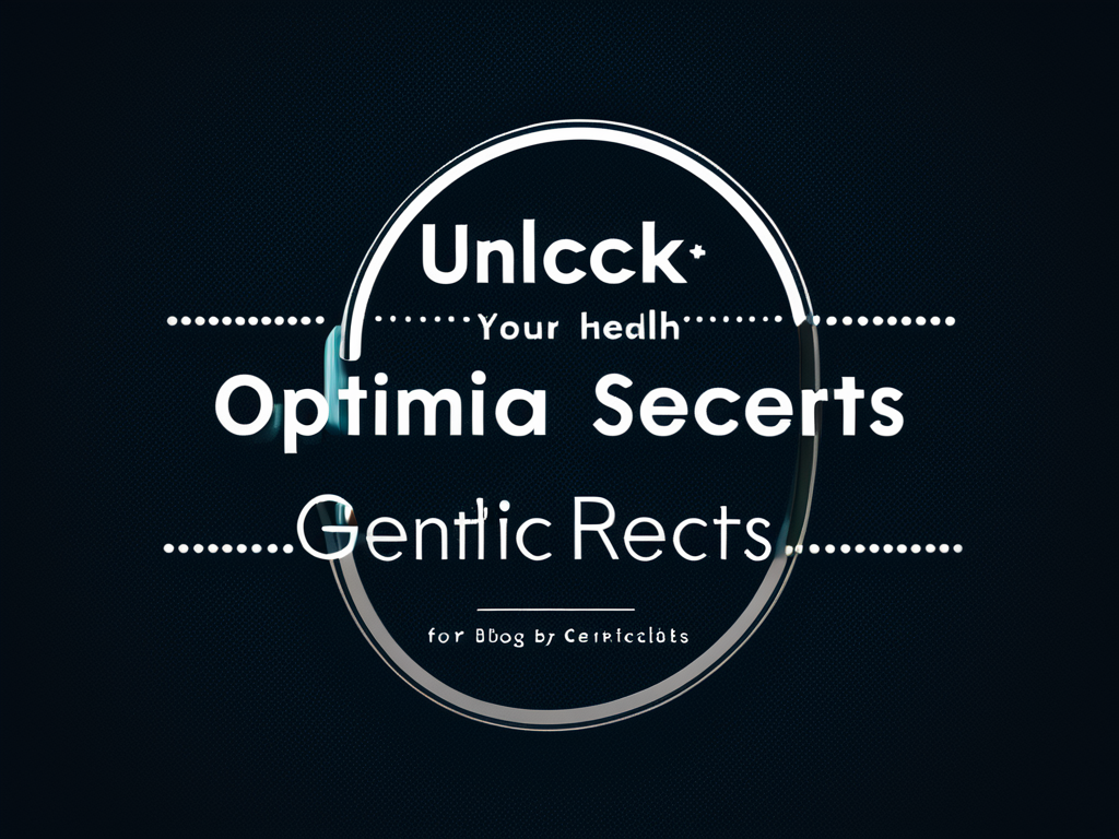 Featured image for blog post: Unlock Your Genetic Secrets for Optimal Health